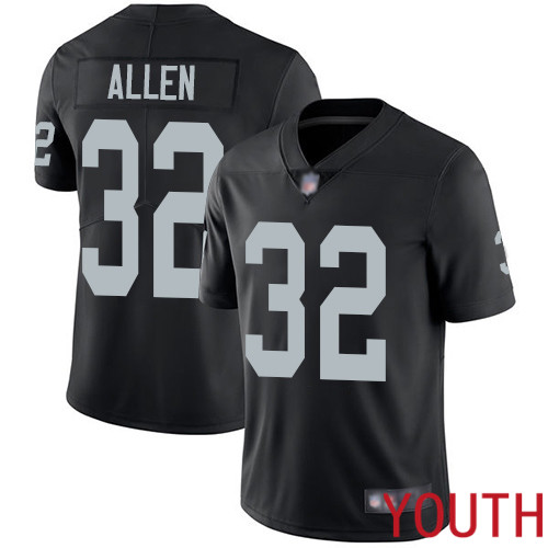 Oakland Raiders Limited Black Youth Marcus Allen Home Jersey NFL Football 32 Vapor Untouchable Jersey